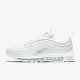 NIKE AIR MAX 97 男女休閒鞋- 白-921826101 US3.5 白色