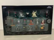 Nightmare Before Christmas Full Set Diecast Figures Nano Metalfigs NEW