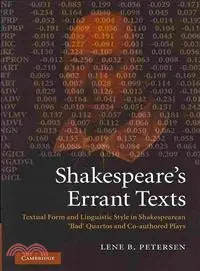 在飛比找三民網路書店優惠-Shakespeare's Errant Texts ― T