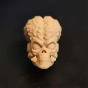Blank 1/18 Scale The Legion Undead Martian Head Sculpt Unpainted Fit 3.75"Figure