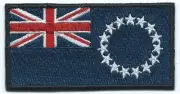 Cook Islands Flag Embroidered Patch Iron-on