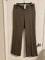 Ann Taylor Loft Women's Pants Brown Size 10 Signature Bootleg NEW $89 #259