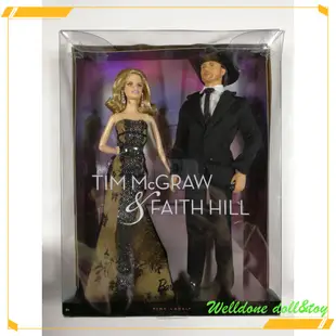 【現貨】芭比Barbie Tim Mcgraw Faith Hill 2011 雙人禮盒 現貨