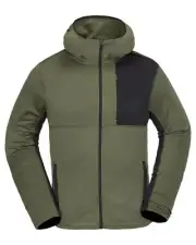 Volcom Gridlock Full Zip Men's Sweatshirt, Ivy, Medium
