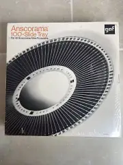 GAF Anscorama 100-Slide Tray Unopened SEALED In Original Box NOS for projector