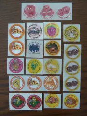 Scratch And Sniff Stickers - Wacky Whiffers B&WPD Lot Of 23 Some Rare All Cute!