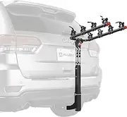 Allen Sports Deluxe 4-Bike Hitch Mount Rack (2-Inch Receiver), Black