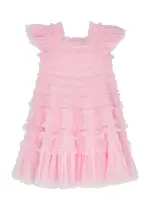 Needle & Thread Kids Lisette Ruffled Tulle Dress - Pink - 06YR (6 Years) 06YR (6 years)