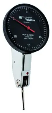 TESA Brown & Sharpe Brown & Sharpe, 01889023, Dial Test Indicator, 0.0004 in.