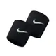 Nike 護腕 Swoosh Wristbands 男女款 球類運動 兩隻入 勾勾 基本款 黑 白 NNN0401-0OS