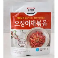 在飛比找蝦皮購物優惠-韓國🇰🇷 宗家府 炒乾魷魚絲 真味菜 100g｜韓國代購 韓