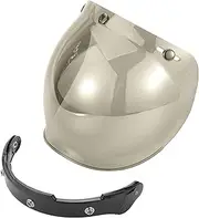 X AUTOHAUX 1pc Universal Motorcycle Helmet Visor Shield - Motorcycle Helmet Visor Replacement Anti-UV - Resin Light Green