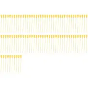 100 Plastic Tamper Seals, Numbered Zip Ties Tags,Disposable Self Locking1277