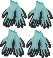 BESPORTBLE Heavy Duty Cut Resistant Gloves 4 Pair Set Stab Proof Safety Gloves for Cutting Construction Mechanics