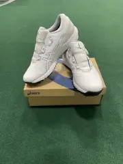 NEW Men's US Size 10 Asics Gel-Course DUO Boa Golf Shoes White/Black