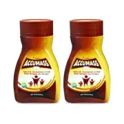 Accumass Unisex Natural Weight Gainer Capsules - Pack of 2