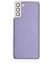 Back Cover Glass With Camera Lens For Samsung Galaxy S21 Plus (Violet)