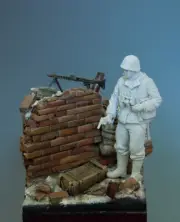 Darius Miniatures 1/35 WWII Sceneries Diorama Base (dimension: 50 x 50mm) Vol.2