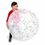 Super Wubble Stuf’d Bubble Ball Jelly Pouch Inflates 30”+ w/ patch Stuffed