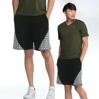 在飛比找momo購物網優惠-【遊遍天下】台灣製男款吸排藍球褲P122黑色(M-2L)