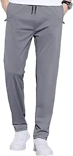 [Generic] Men's Hiking Pants,Athletic Running Stretch Pants | Stretch Quick Drying Pants, Athletic Jogging Sweatpants, Breathable Lightweight Soft Active Pants for Jogging
