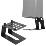 Desktop Speaker Stand 1 Pair, Studio Monitor Stands 5° Incline Design, Black ...
