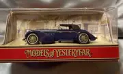1938 Hispano Suiza Blue Models Of Yesteryear Matchbox Yy017A/d New In Box 48:1