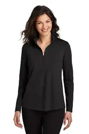 LK112 Port Authority Ladies Dry Zone UV Micro-Mesh 1/4-Zip