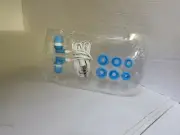 NEW Blue Earbuds Headphone Stereo 3.5mm for Wii U Gamepad controller #J5
