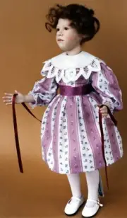 Sewing Pattern to make a Dress for a 19 to 20 inch Front Porch Series Doll #14