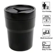 1PC New Multifunctional Car Mini Trash Bin Cup Holder Car Trash Can Auto Holder