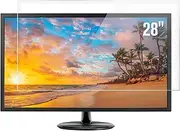 F FORITO 2-Pack 28 inch 16:9 Anti Glare Matte Computer Screen Protector, Eye Protection Desktop Screen Cover Compatible with 28" Dell/LG/HP/Acer/ViewSonic/ASUS/BenQ/Lenovo/Samsung/Philips
