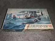 Vintage Airfix Fairey Swordfish Torpedo Bomber 72 Scale Airplane Model Kit #3-49