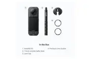 Insta360 X5 360 Waterproof 8K Action Camera Preminum Lens Guards Bundle Lens