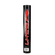 Li-Ning Feather SG-Black Shuttlecock- (Pack of 12)