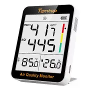Temtop S1-UP Air Quality Monitor Portable AQI PM2.5 Temperature Humidity Detect