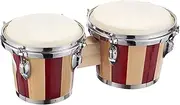 Bongo Drum | Hand Drum Set for Adults | Professional Percussion Music Instrument, 6 Inch and 7 Inch Bongos for Beginners