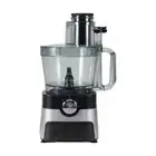 2 Litre Capacity Food Processor with Integrated Blender Stainless Steel