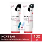 KOJIE SAN Skin Lightening Facial Wash Hydromoist Kojic Acid Moist Oily Skin 2Pcs