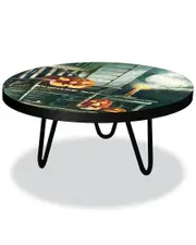 Courtside Market Halloween Collection Jack-O-Lanterns On The Watch Table/Riser NoSize Multi