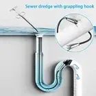 Sink Cleaning Hook Bathroom Floor Drain Sewer Dredge Device Hair Cleaner Tool