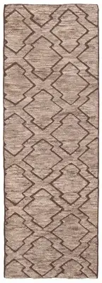Vintage Hand-knotted Runner Rug 2'5" x 7'8" Traditional Wool Carpet