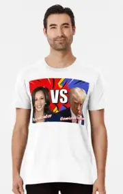 The Prosecutor Versus The Convicted Felon, Harris vs Trump T-Shirt