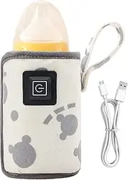 Baby Milk Warmer, Insulated Bag Bottle Warmer, USB Milk Warmer Portable Baby Milk Heat Keeper, Thermal Bag Feeding Bottle Warmers, Travel Accessories