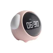 Kids Alarm Clock for Adjustable Brightness Night Light Voice Activated Temperature Detection Wake up Alarm Clock