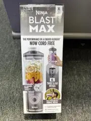 Ninja - BlastMax Portable Blender with 22oz Twist & Go Vessel - Cool Gray