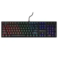 在飛比找Yahoo奇摩購物中心優惠-【米物】有線機械鍵盤 PK01 紅軸 茶軸 機械鍵盤 注音版