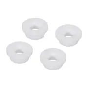 4Pcs T Type Rubber Grommet Mount Dia 28mm ID 18mm H 13.5mm Seal Protection