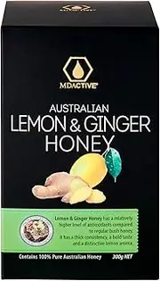 MDActive Australian Lemon&Ginger Honey 300g
