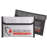 Small Fireproof Bag (5 X 8 Inches), Non-Itchy Fireproof Money Bag, Fireproof Wa